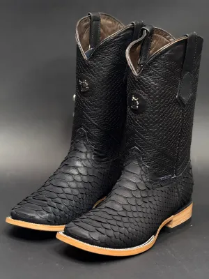 ROCKEM MENS PITÓN EXT NEGRO MATTE BOOT