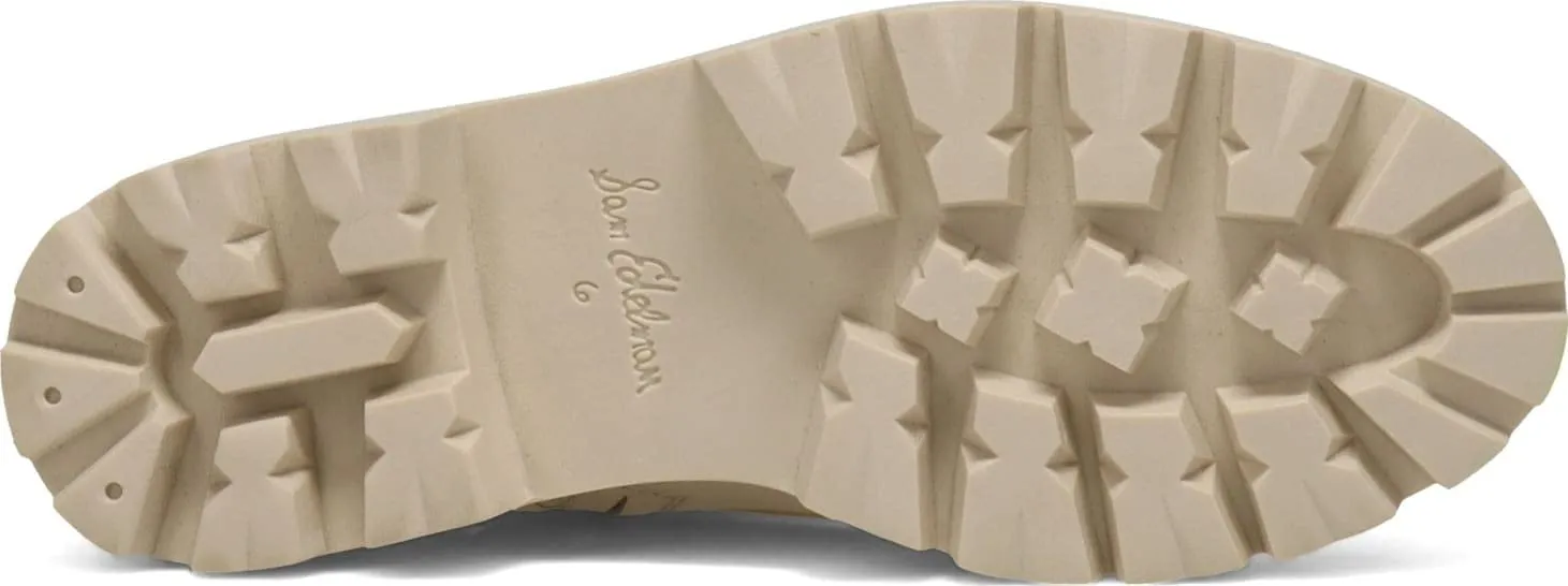 Sam Edelman Women's Garret Combat Boot Modern Ivory 9 Medium