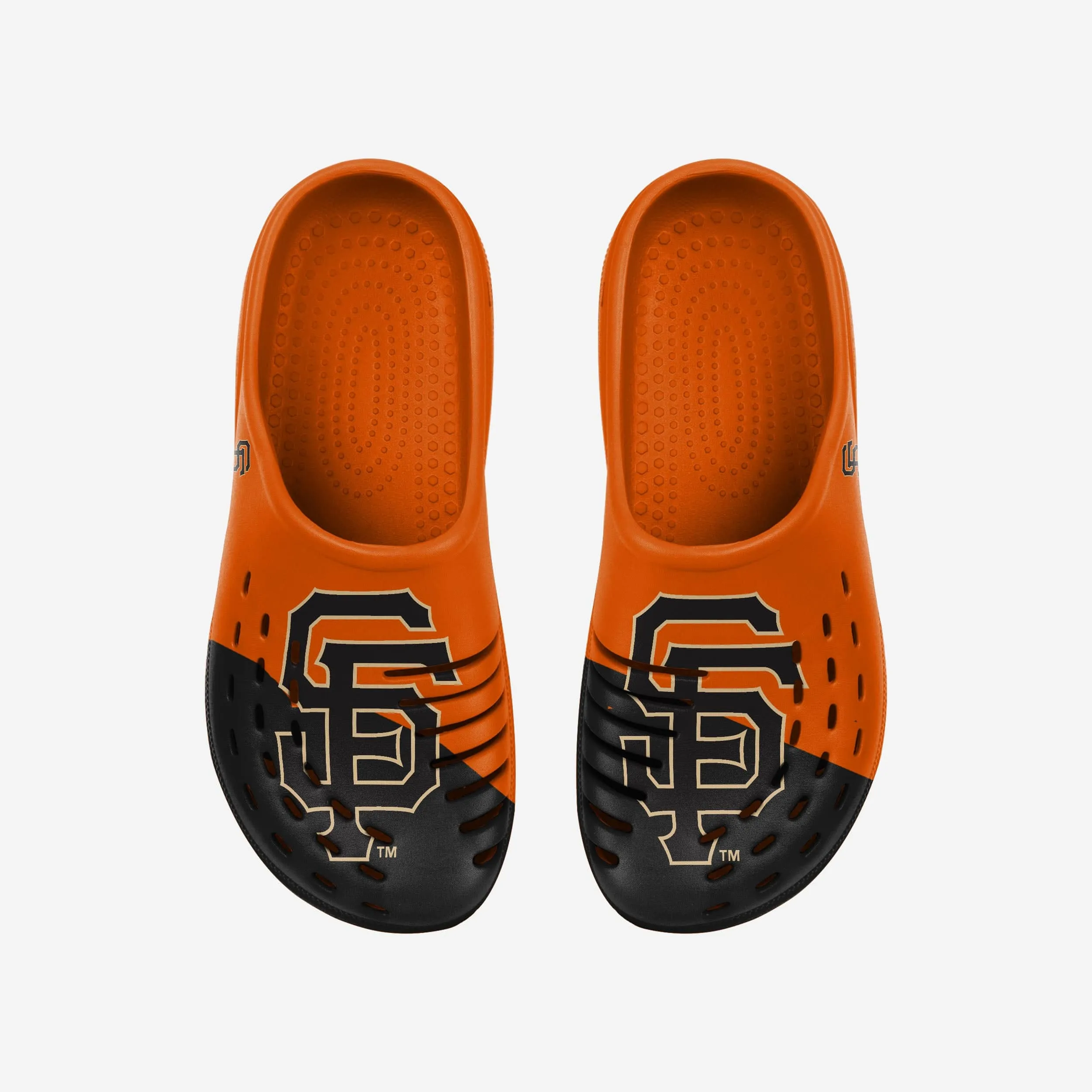 San Francisco Giants Mens Colorblock Big Logo Clog