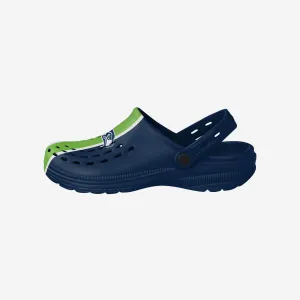 Seattle Seahawks Team Stripe Clog With Strap
