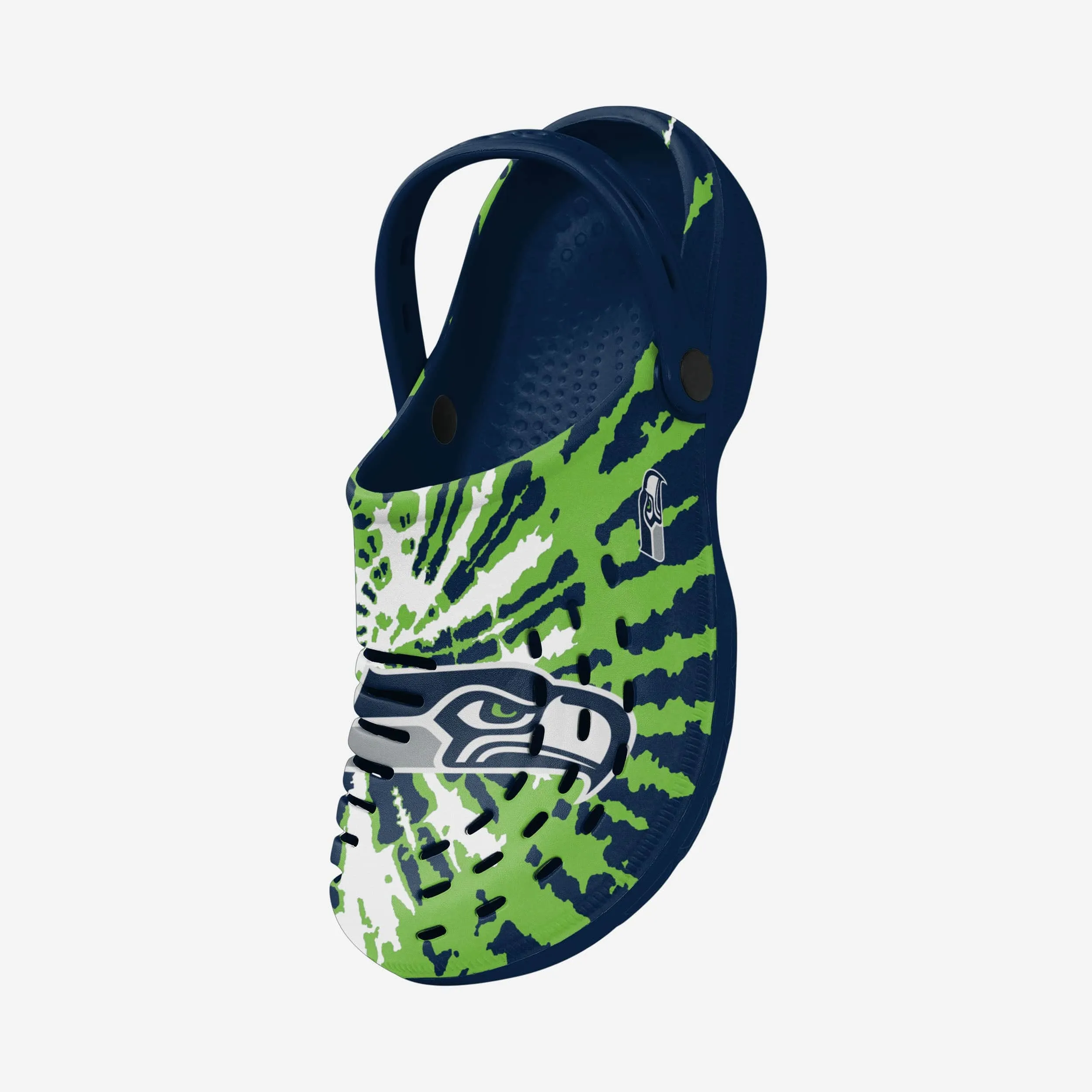 Seattle Seahawks Tie-Dye Clog With Strap