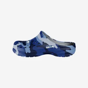 Seattle Seahawks Tonal Camo Clog