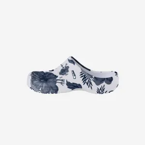 Seattle Seahawks Womens Floral White Clog