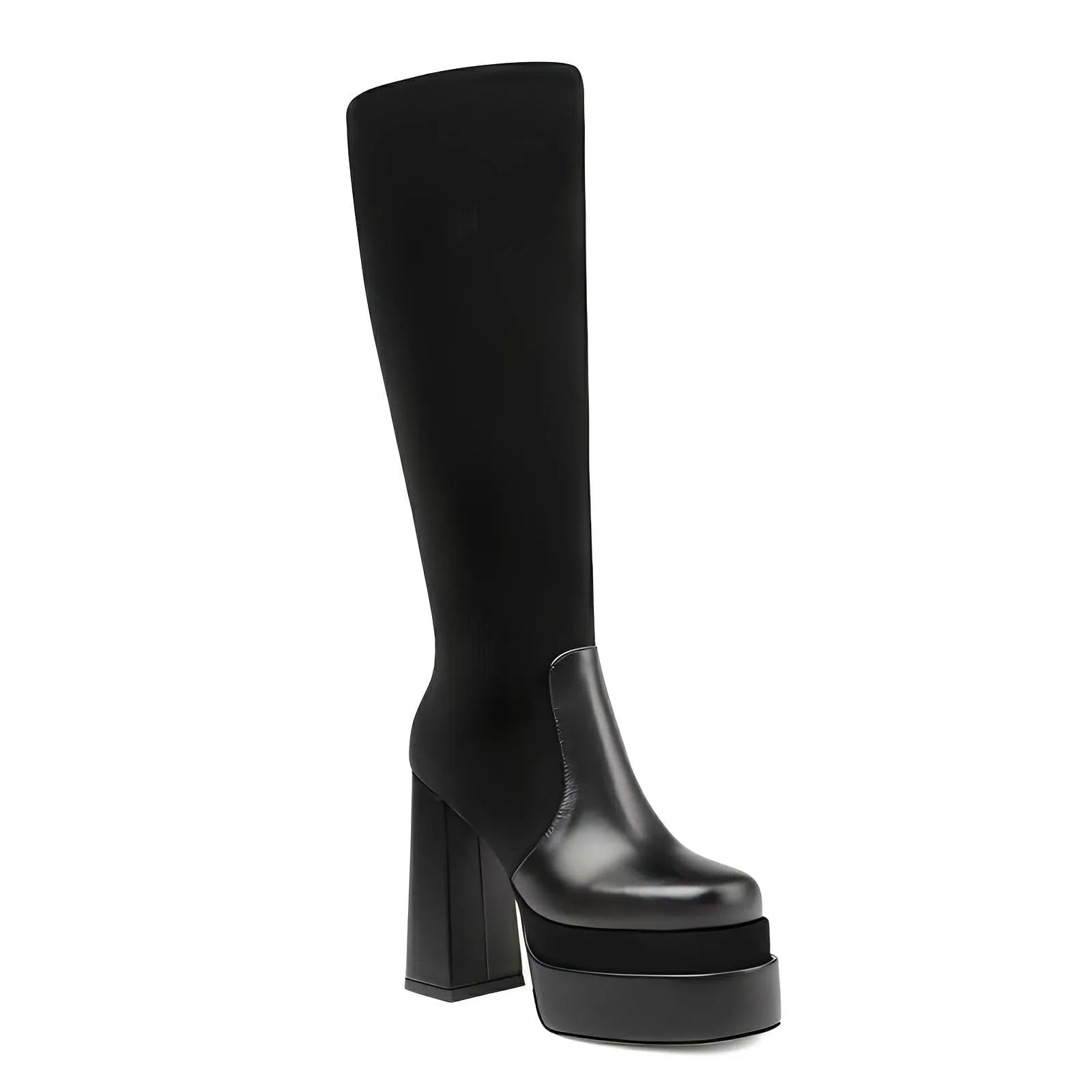 Selena Knee-High Platform Boots