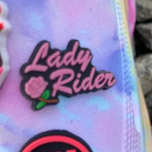 SHOE CHARMS - LADY RIDER