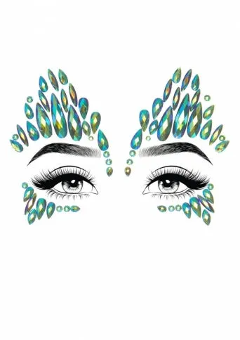 Sky Adhesive Face Jewels EYE013