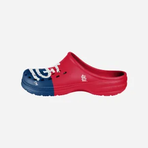 St. Louis Cardinals Mens Colorblock Big Logo Clog