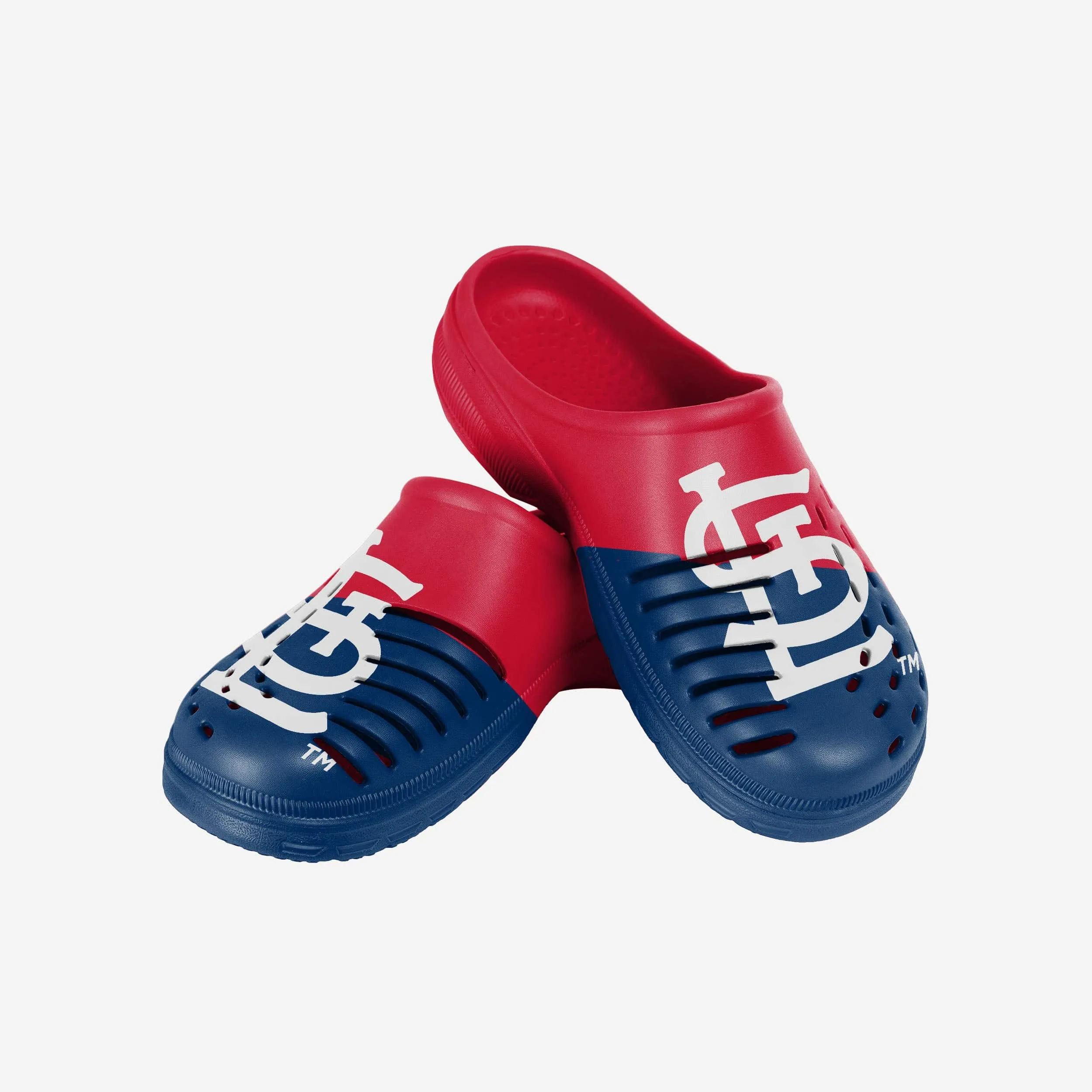 St. Louis Cardinals Mens Colorblock Big Logo Clog