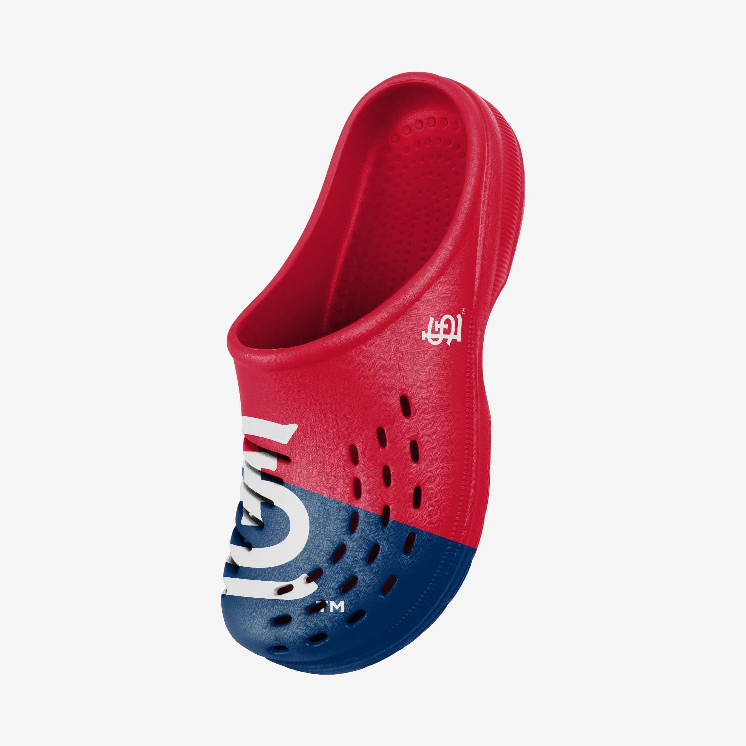 St. Louis Cardinals Mens Colorblock Big Logo Clog