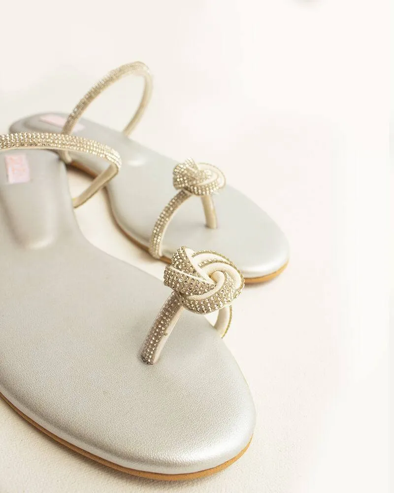 Tangled Mesh Sandals