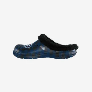 Tennessee Titans Sherpa Lined Buffalo Check Clog