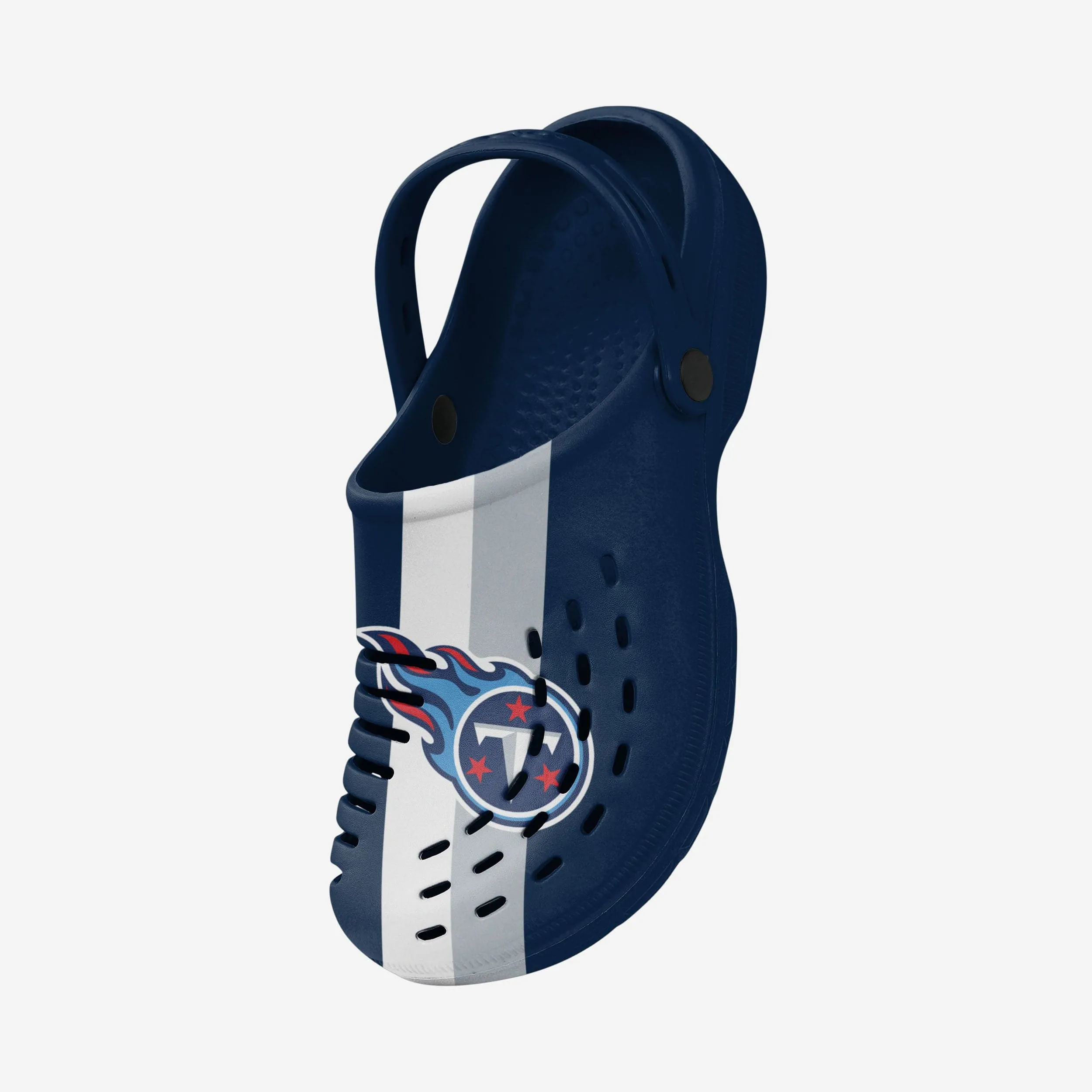 Tennessee Titans Team Stripe Clog With Strap