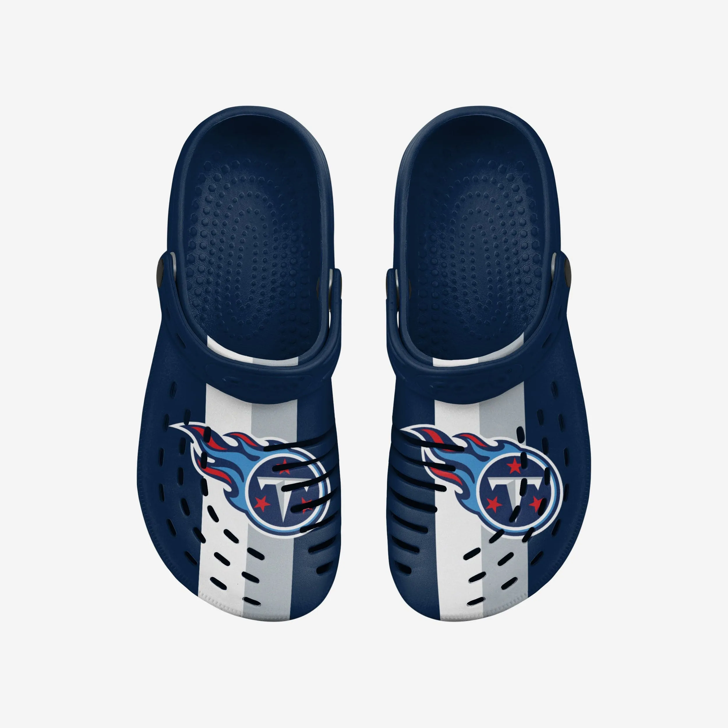 Tennessee Titans Team Stripe Clog With Strap