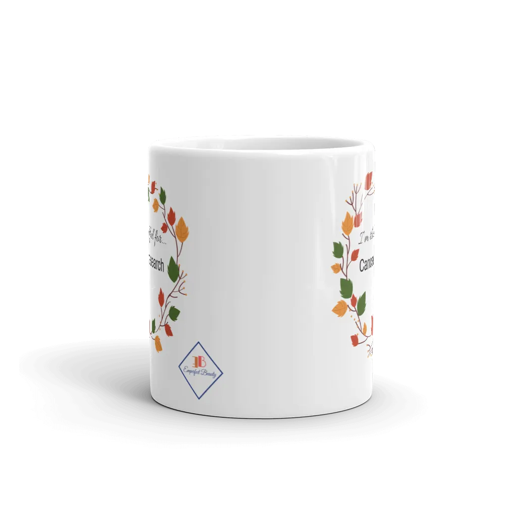 Thankful for Cancer Research Mug