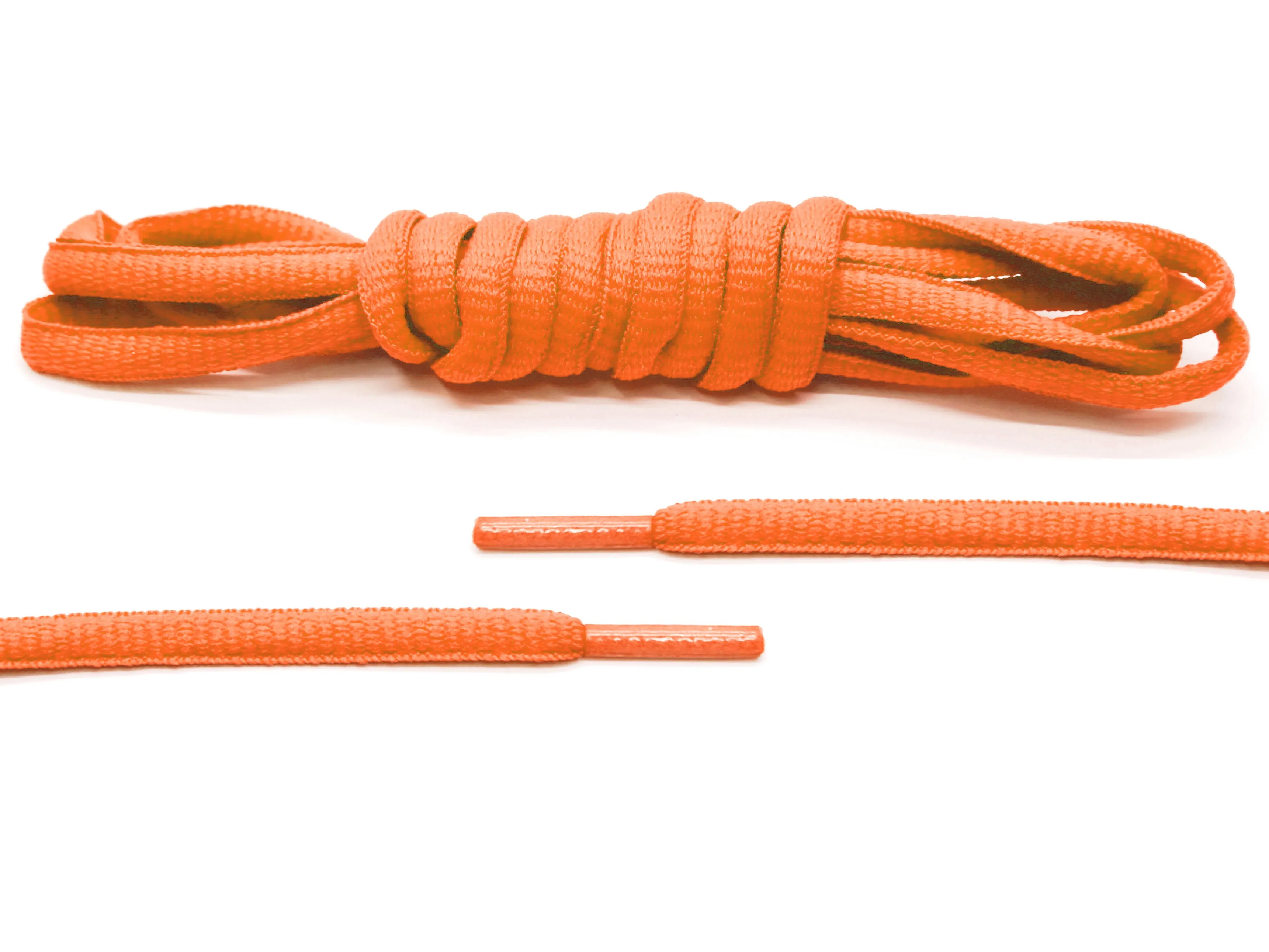 The Neon Orange Oval Shoe Lace
