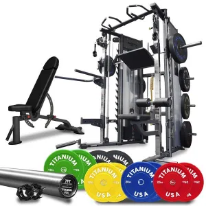 TITANIUM USA F90 FUNCTIONAL SMITH MACHINE PACKAGE 1