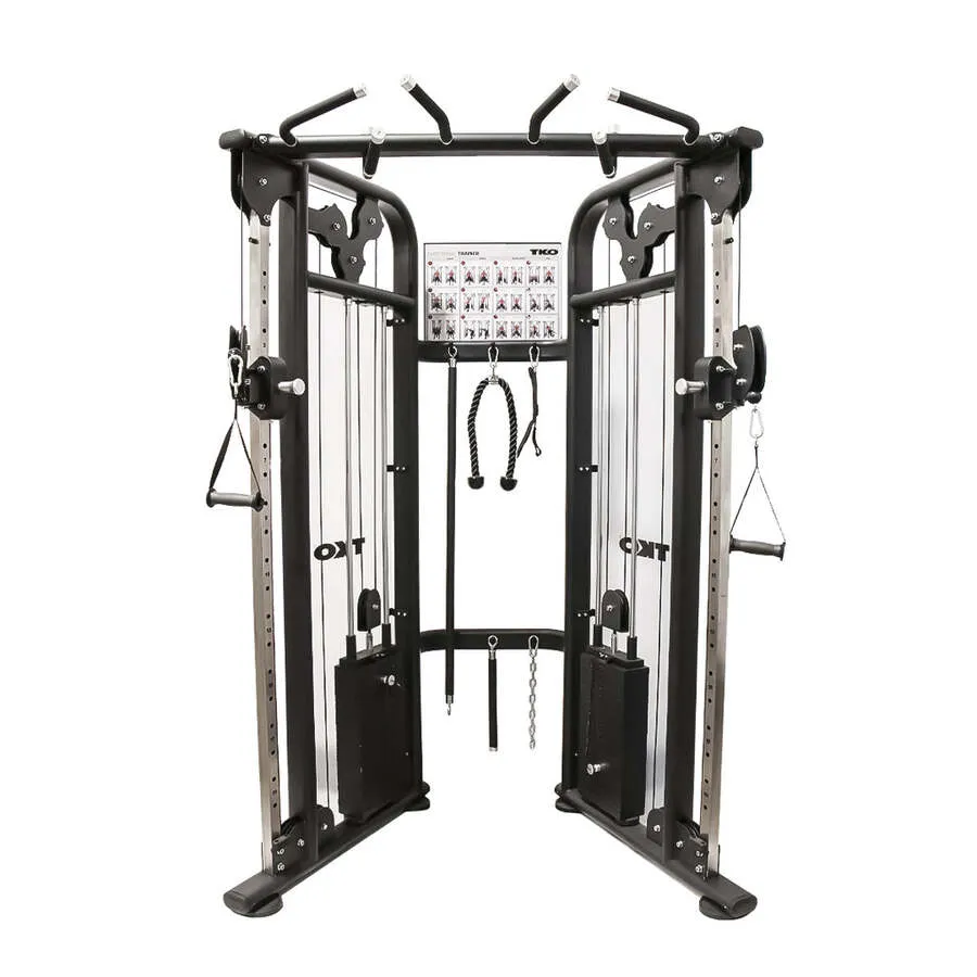 TKO Functional Trainer Machine 9050-BK