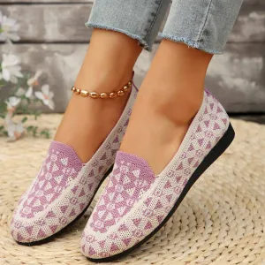 Trendy Knitted Loafers – Lightweight, Breathable & Stylish Comfort