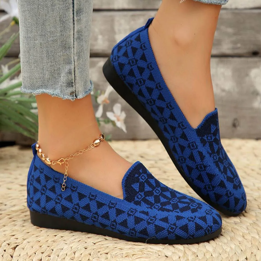 Trendy Knitted Loafers – Lightweight, Breathable & Stylish Comfort