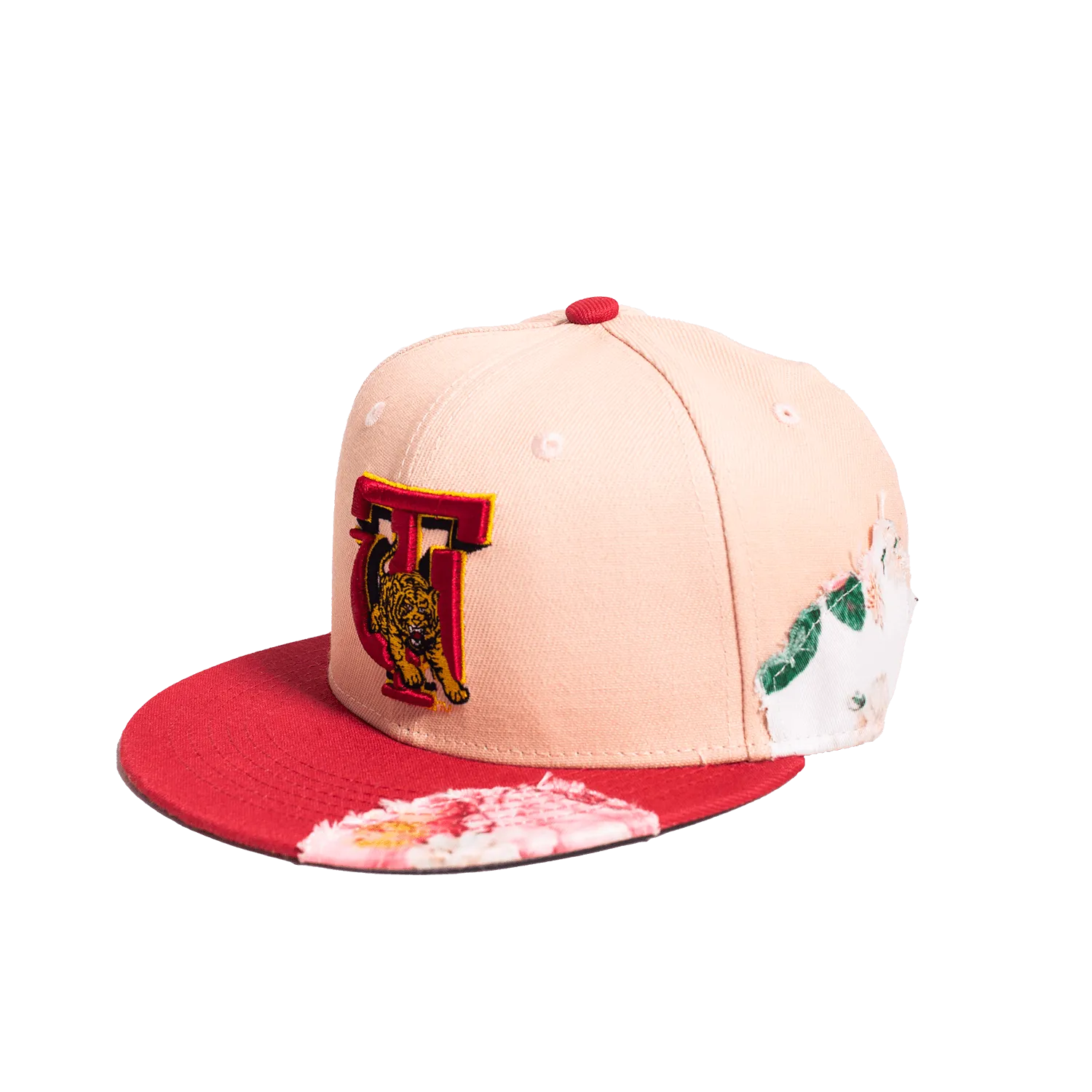 TUSKEGEE UNIVERSITY FRAYED FITTED HAT
