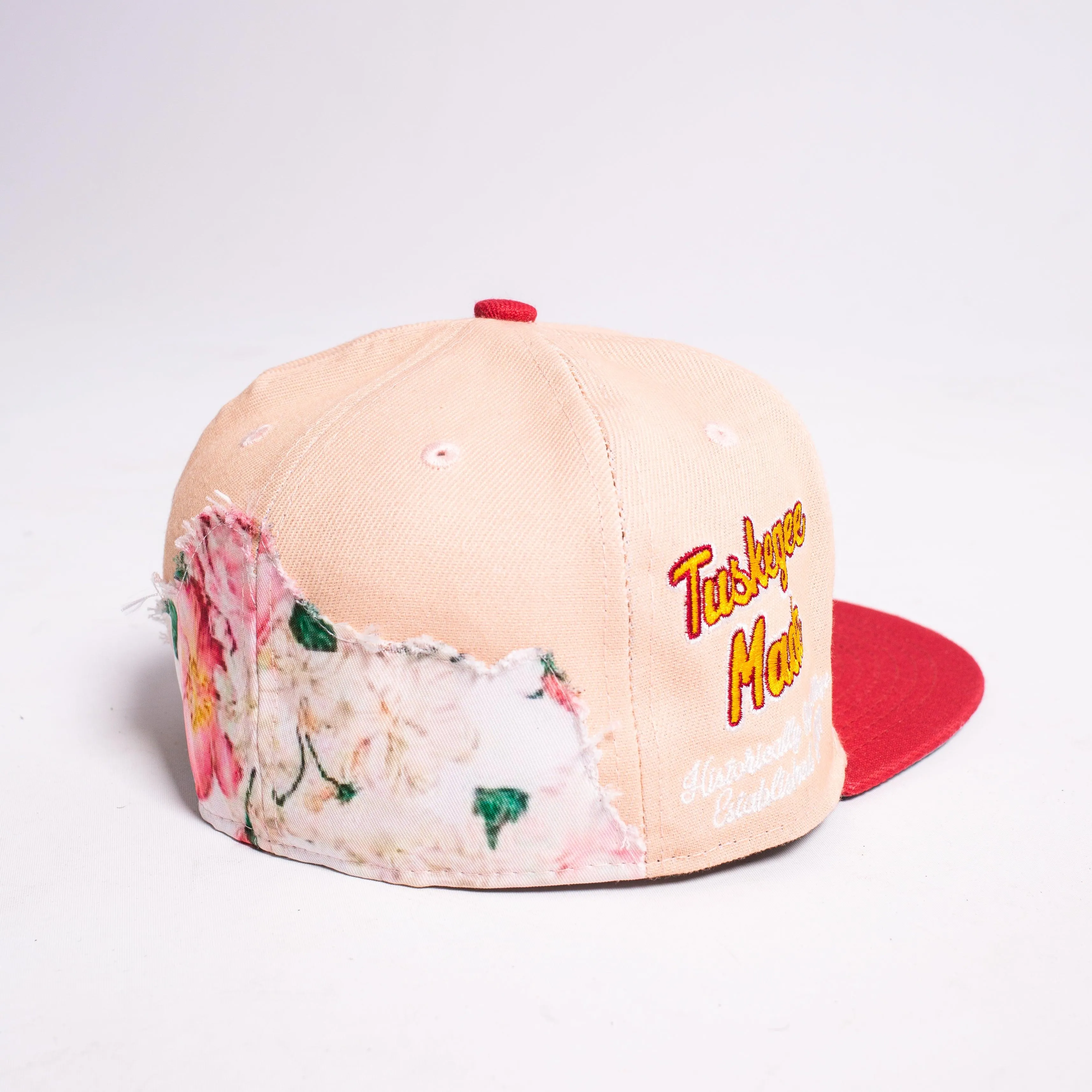 TUSKEGEE UNIVERSITY FRAYED FITTED HAT