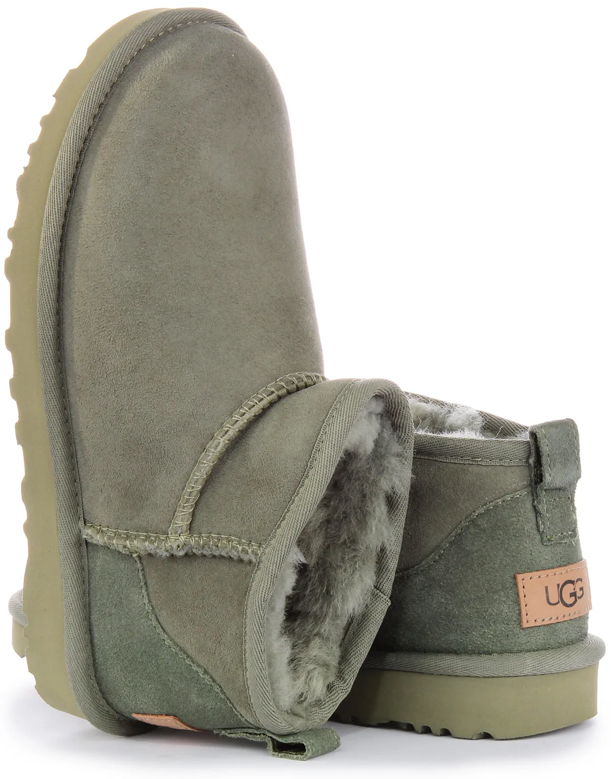 Ugg Australia Classic Ultra Mini In Green For Women