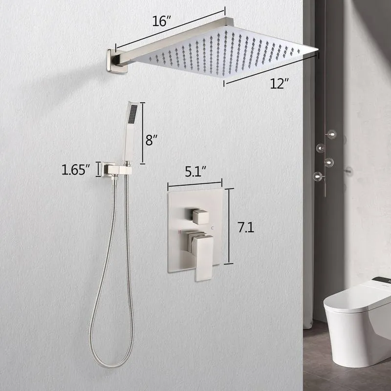 Ultimate Rainfall Shower Experience
