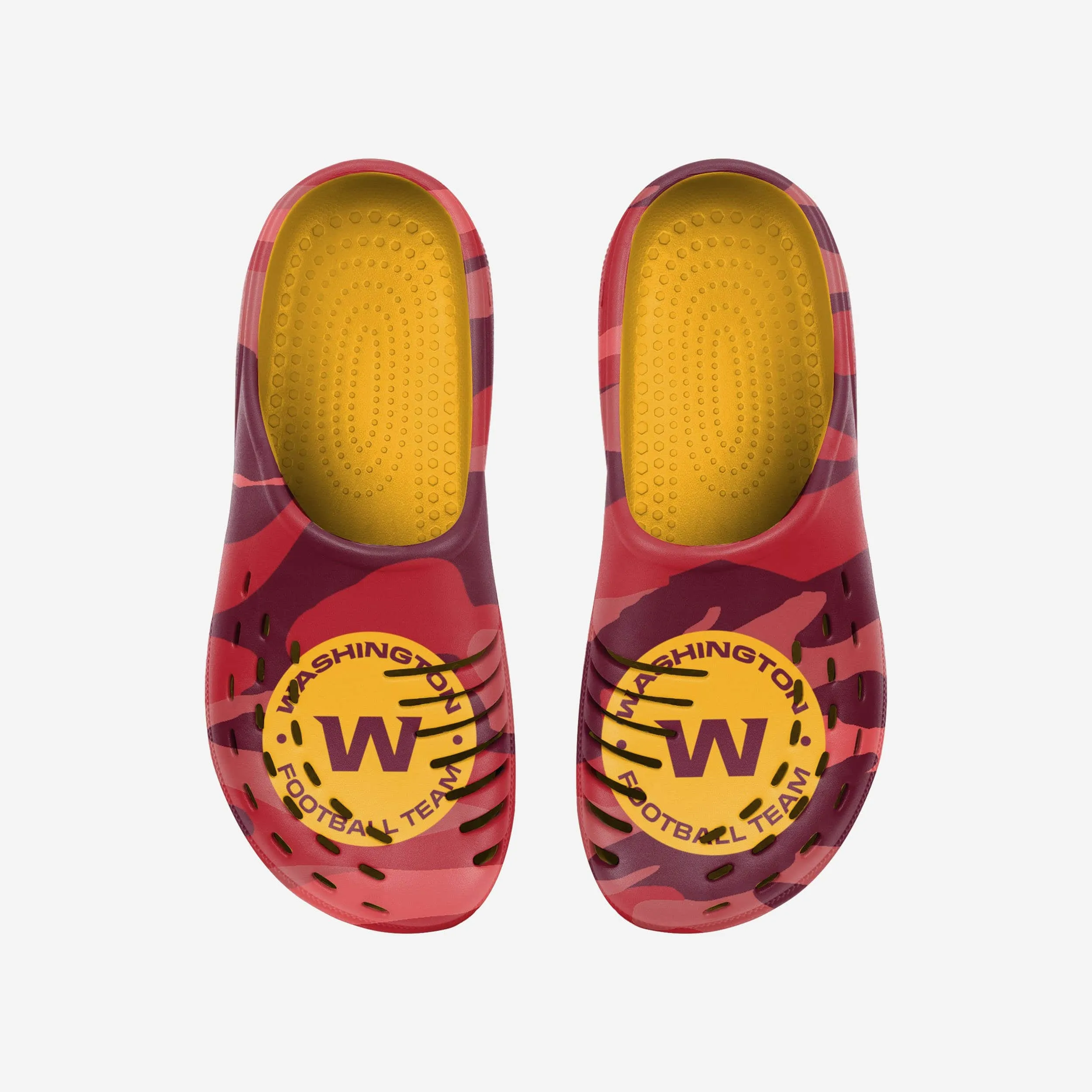 Washington Commanders Original Tonal Camo Clog
