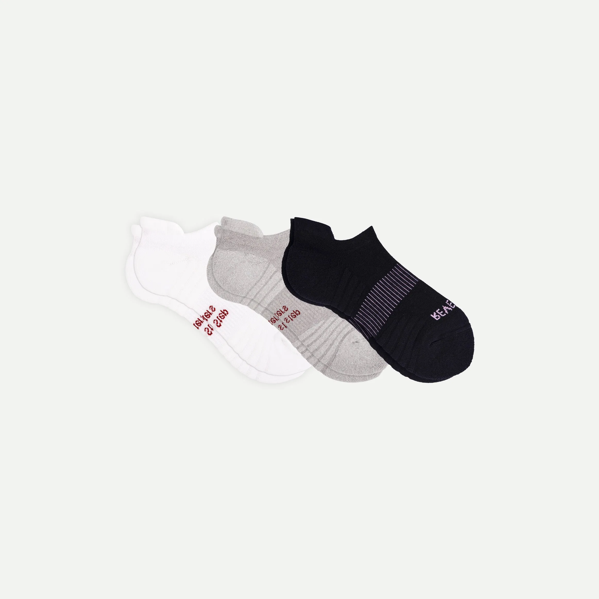 Women's Ankle Essentials: 3-Pack Mid-Weight Comfort Socks